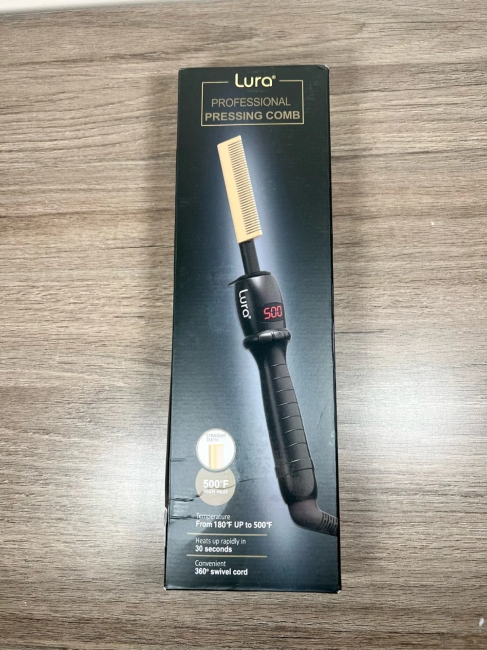 Lura Professional Ceramic Hot Pressing Comb